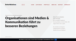 Desktop Screenshot of betterrelations.de