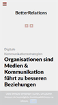 Mobile Screenshot of betterrelations.de
